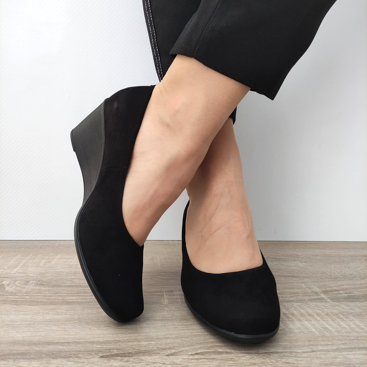 PANTOFI CASUAL DAMA CONHPOL RELAX T-389S-100 - imagine 5