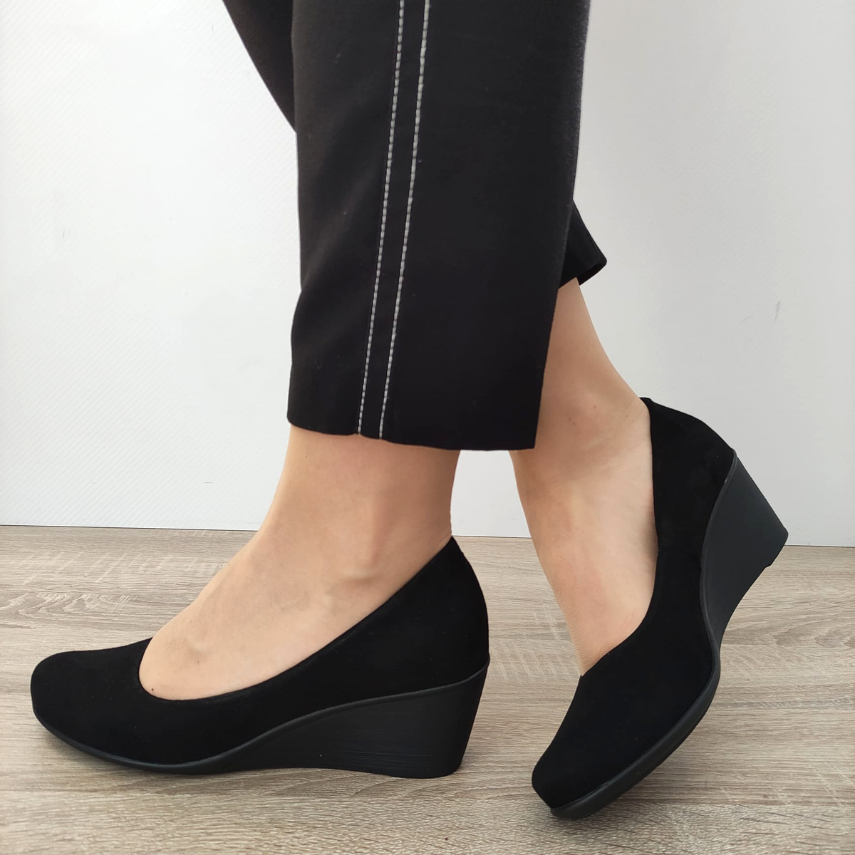 PANTOFI CASUAL DAMA CONHPOL RELAX T-389S-100 - imagine 2