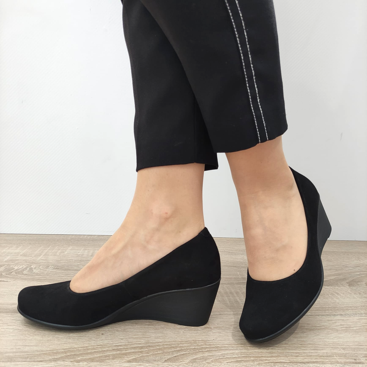 PANTOFI CASUAL DAMA CONHPOL RELAX T-389S-100 - imagine 3