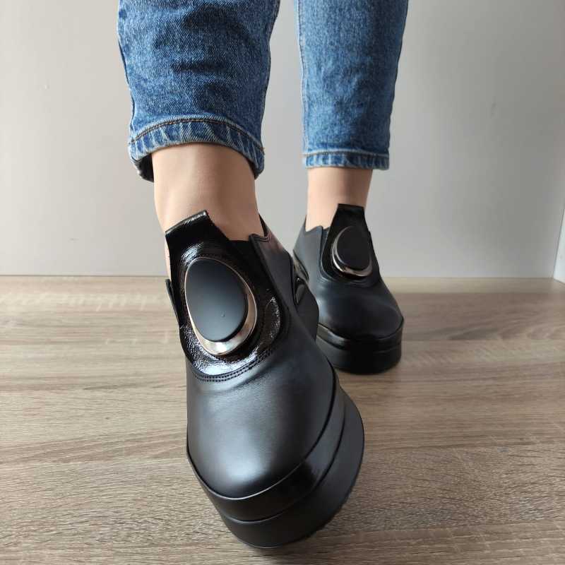 PANTOFI CASUAL DAMA DOGATI 061 2450 NEGRI - imagine 4