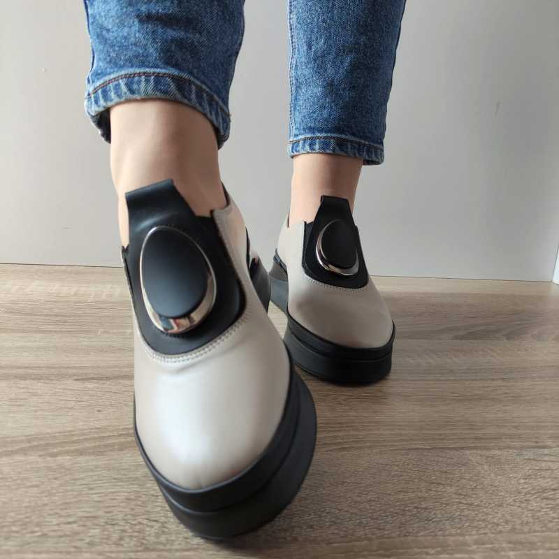 PANTOFI CASUAL DAMA DOGATI 061 2450 VISIONE + NEGRU