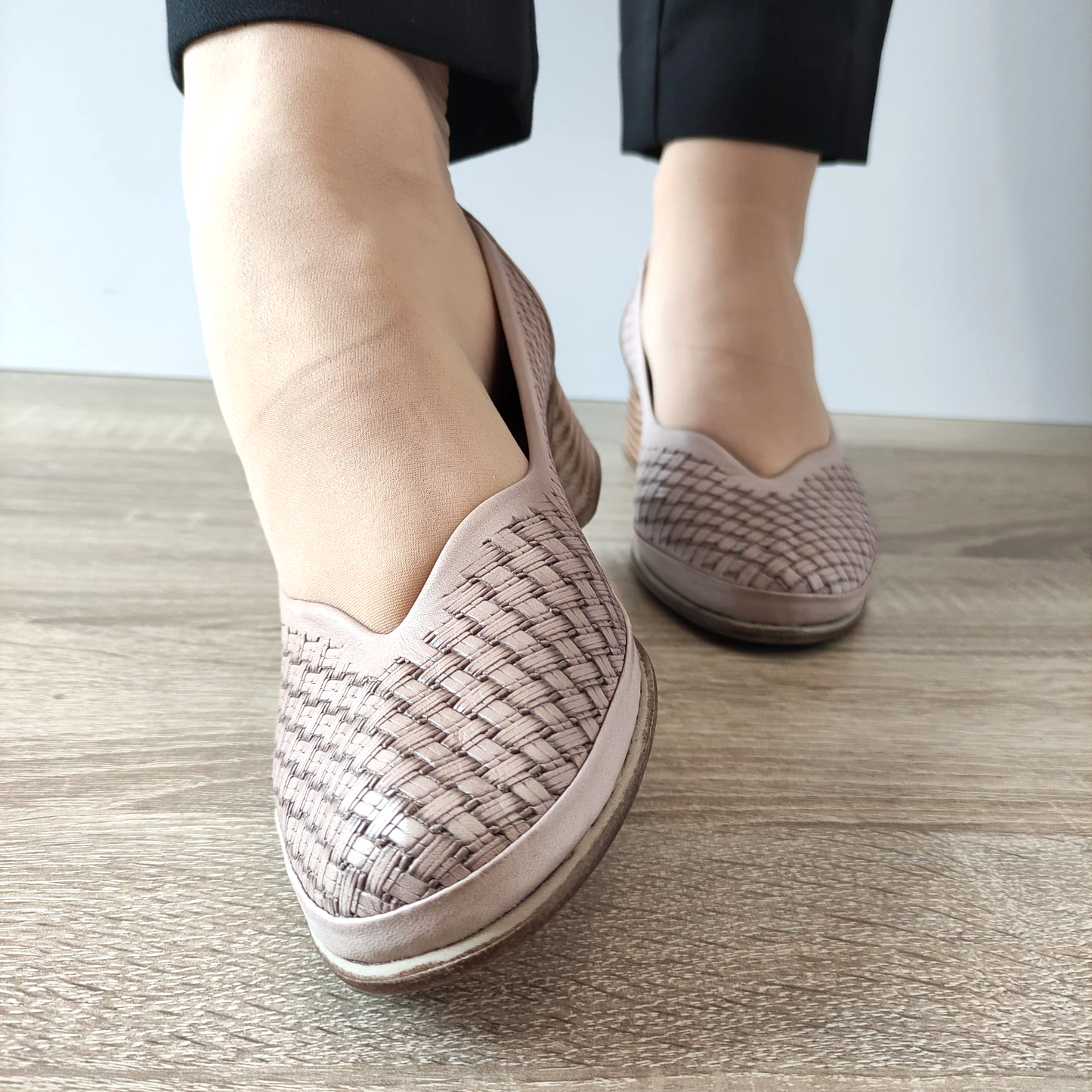 PANTOFI CASUAL DAMA DOGATI 101-05 ROZ NUDE VIZON