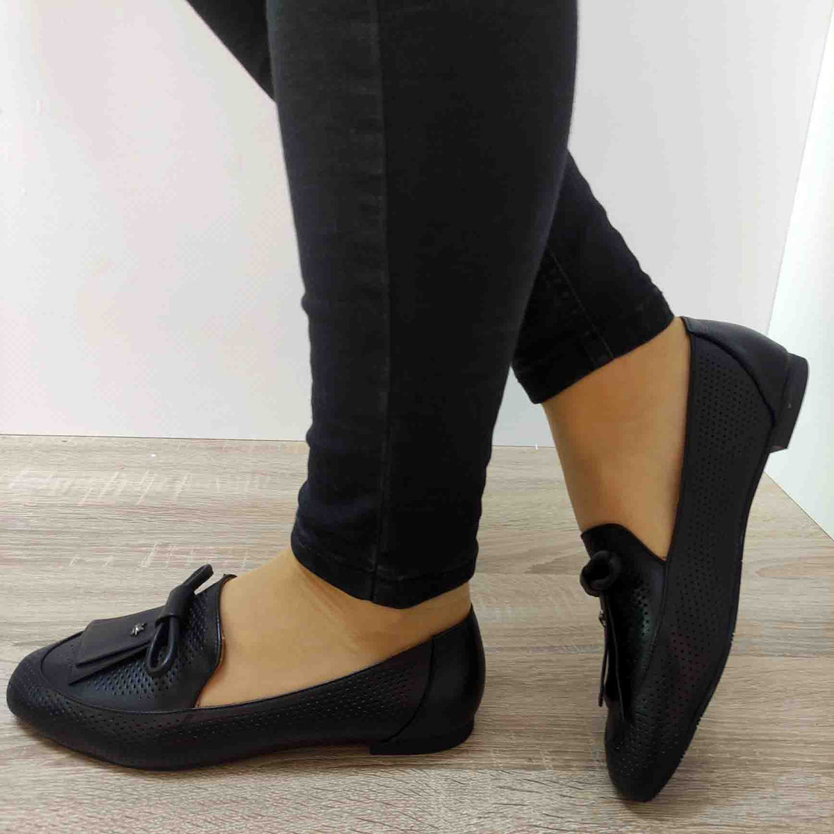 PANTOFI CASUAL DAMA DOGATI 7001 NEGRI - imagine 2