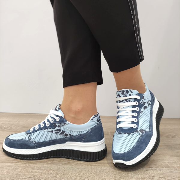PANTOFI CASUAL DAMA DOGATI 70833 G2091-01025 BLEU - imagine 3