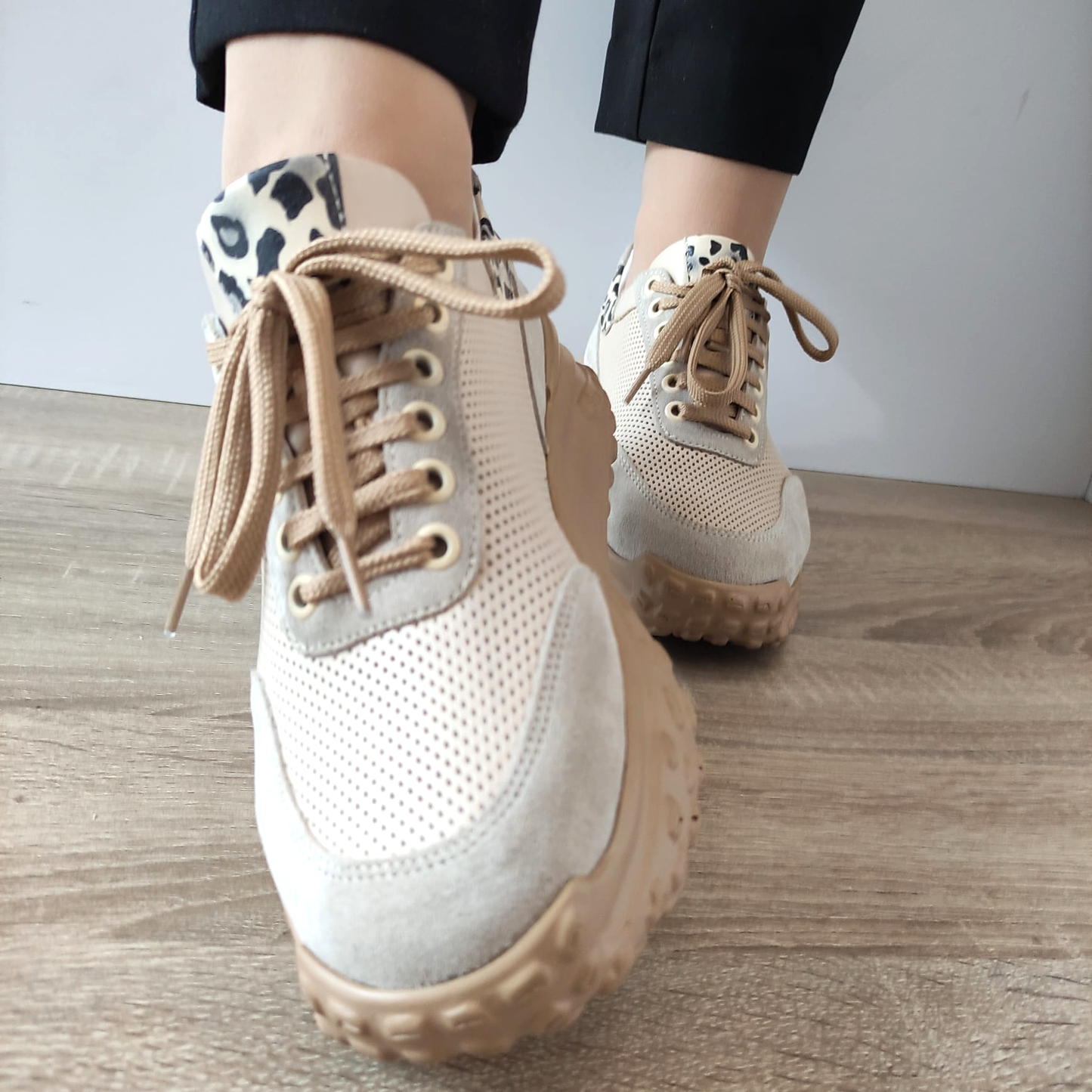 PANTOFI CASUAL DAMA DOGATI 70843 BEJ