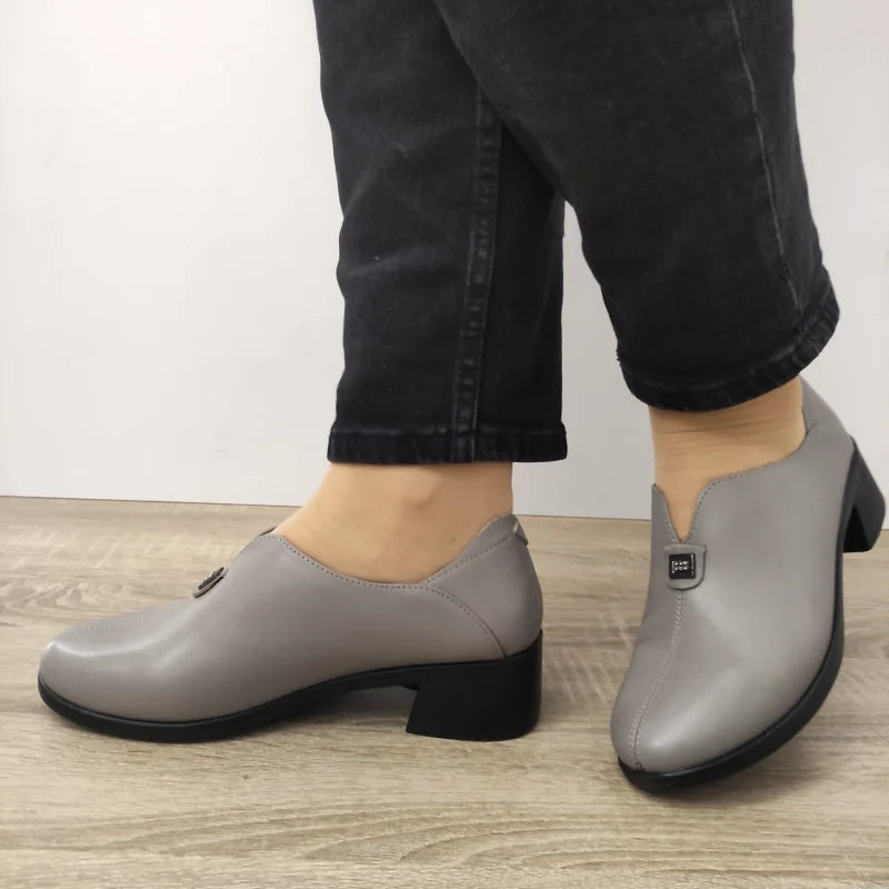 PANTOFI CASUAL DAMA FORMAZIONE 1003 GRI - imagine 5