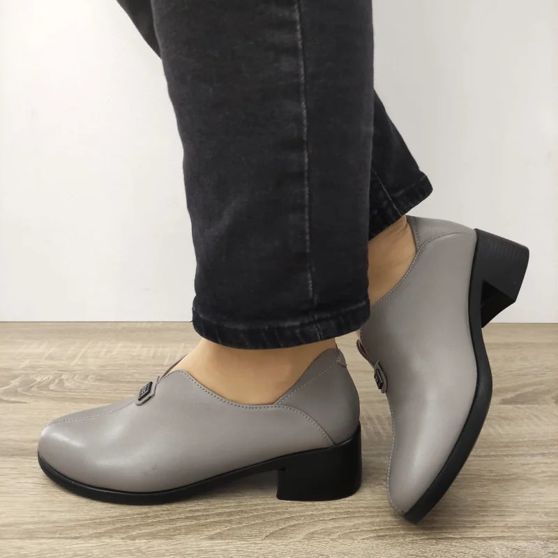 PANTOFI CASUAL DAMA FORMAZIONE 1003 GRI - imagine 2