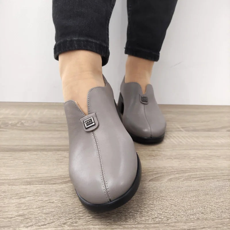 PANTOFI CASUAL DAMA FORMAZIONE 1003 GRI - imagine 3
