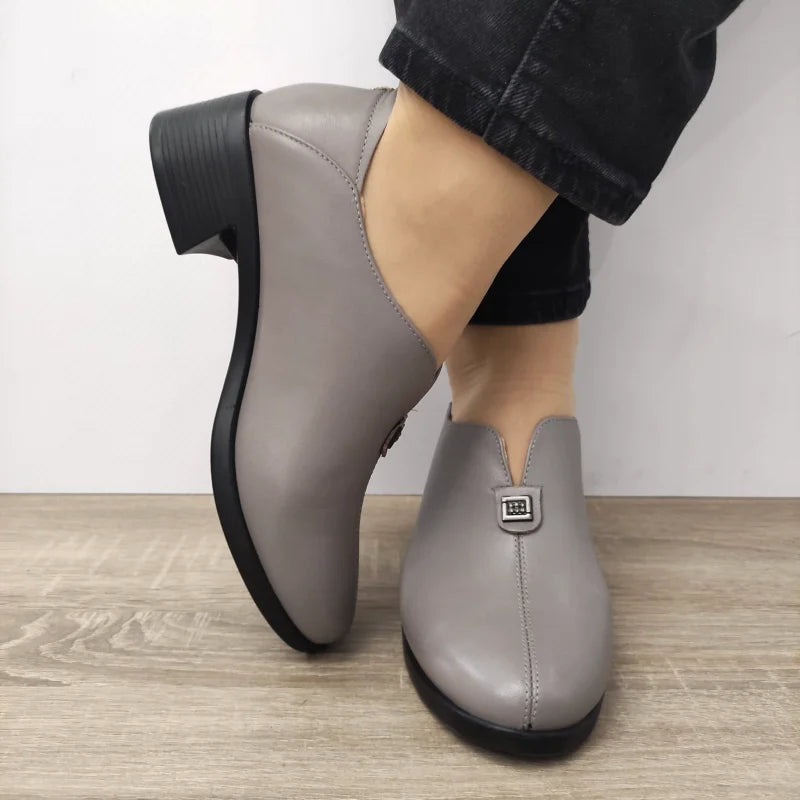 PANTOFI CASUAL DAMA FORMAZIONE 1003 GRI - imagine 4