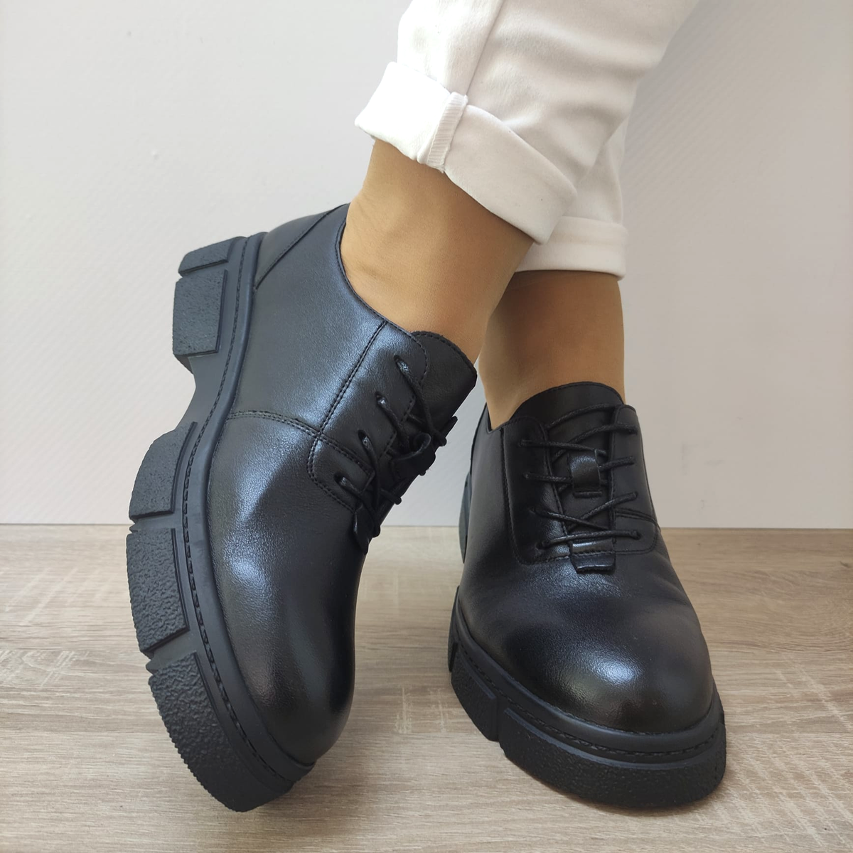 PANTOFI CASUAL DAMA FORMAZIONE 1007-5 NEGRI - imagine 4