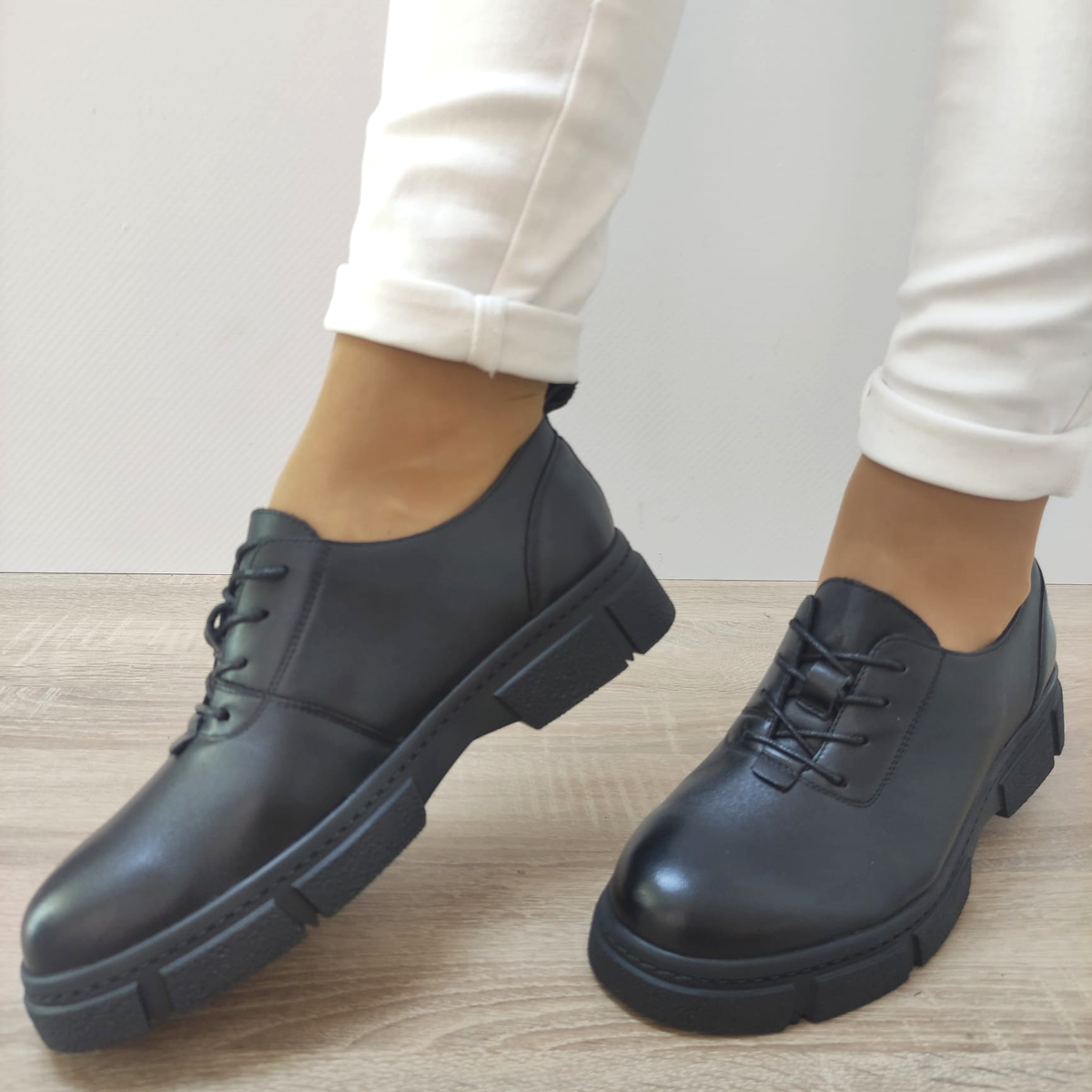 PANTOFI CASUAL DAMA FORMAZIONE 1007-5 NEGRI - imagine 5