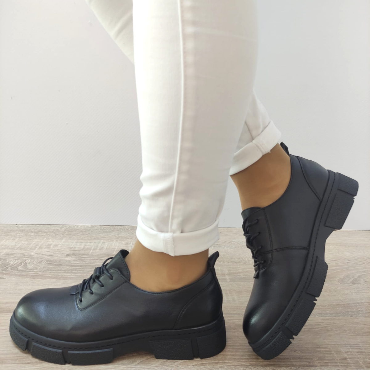 PANTOFI CASUAL DAMA FORMAZIONE 1007-5 NEGRI - imagine 2