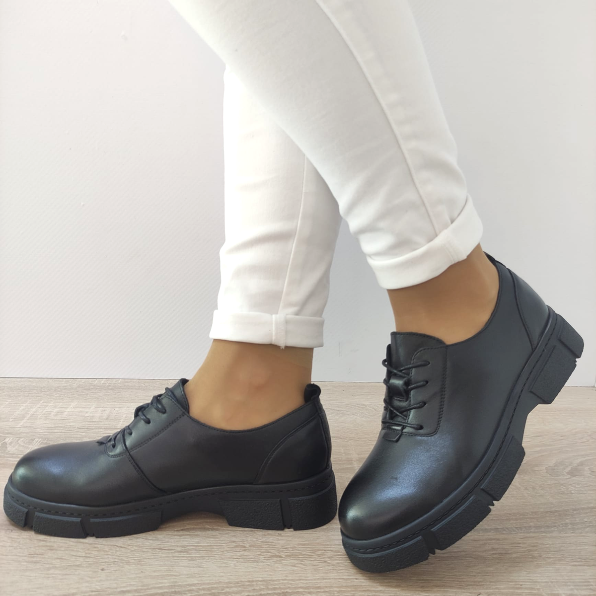 PANTOFI CASUAL DAMA FORMAZIONE 1007-5 NEGRI - imagine 3