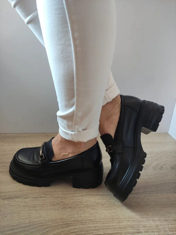 PANTOFI CASUAL DAMA FORMAZIONE 109-A1 NEGRI - imagine 3