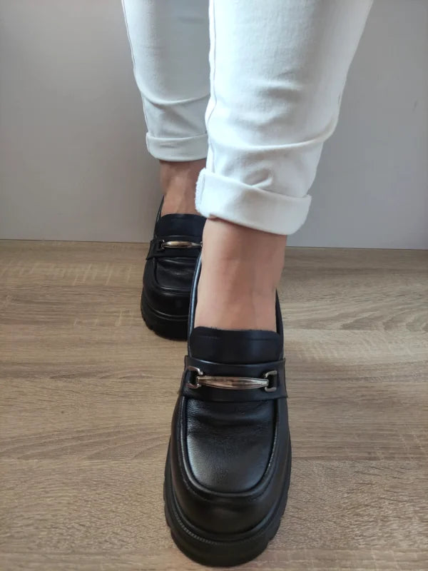 PANTOFI CASUAL DAMA FORMAZIONE 109-A1 NEGRI - imagine 4