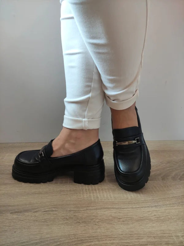 PANTOFI CASUAL DAMA FORMAZIONE 109-A1 NEGRI - imagine 2