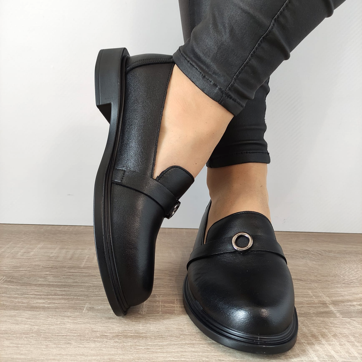 PANTOFI CASUAL DAMA FORMAZIONE 11520-7 NEGRI - imagine 5