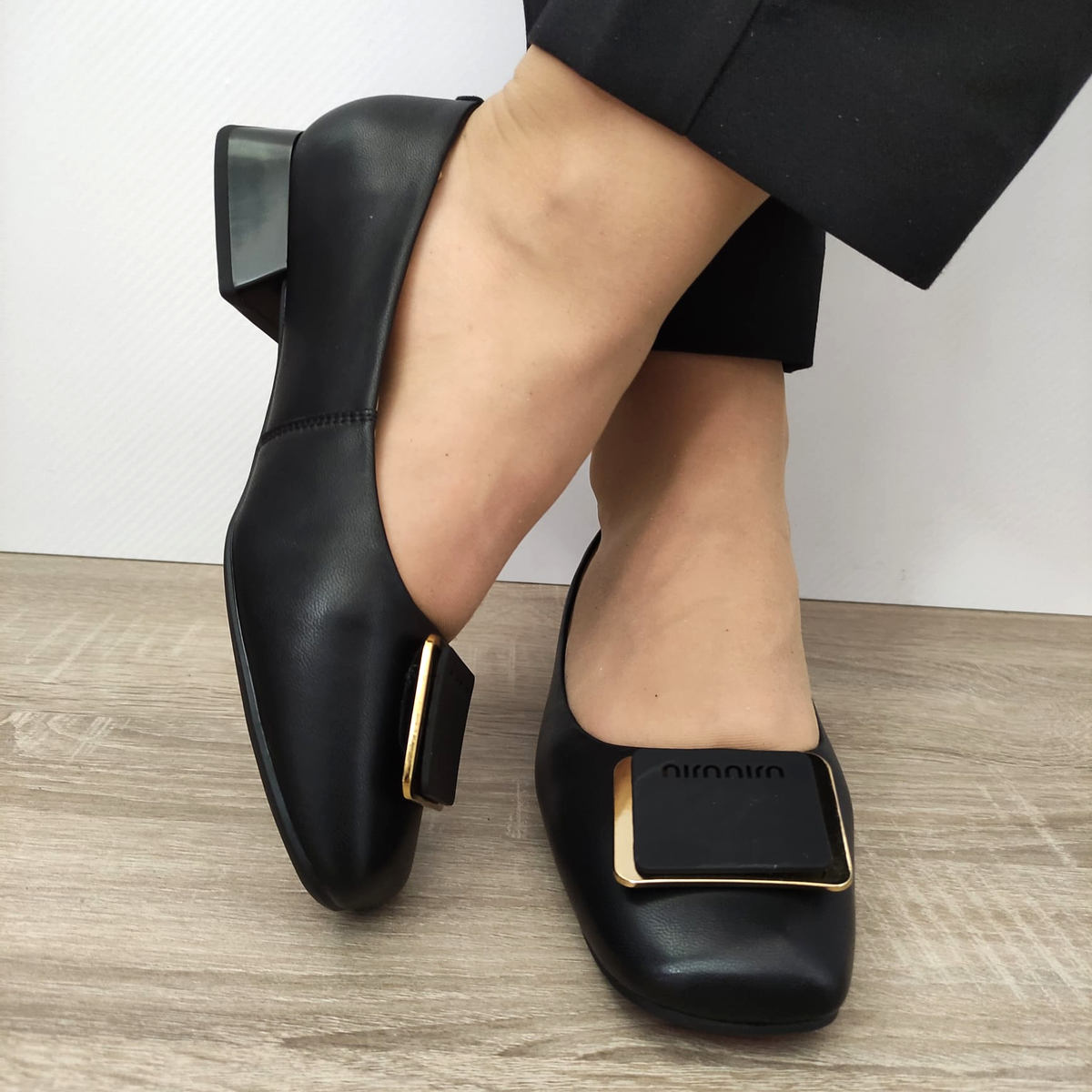 PANTOFI CASUAL DAMA FORMAZIONE 1236188 NEGRI - imagine 4