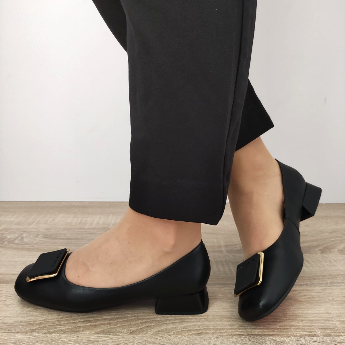 PANTOFI CASUAL DAMA FORMAZIONE 1236188 NEGRI - imagine 2