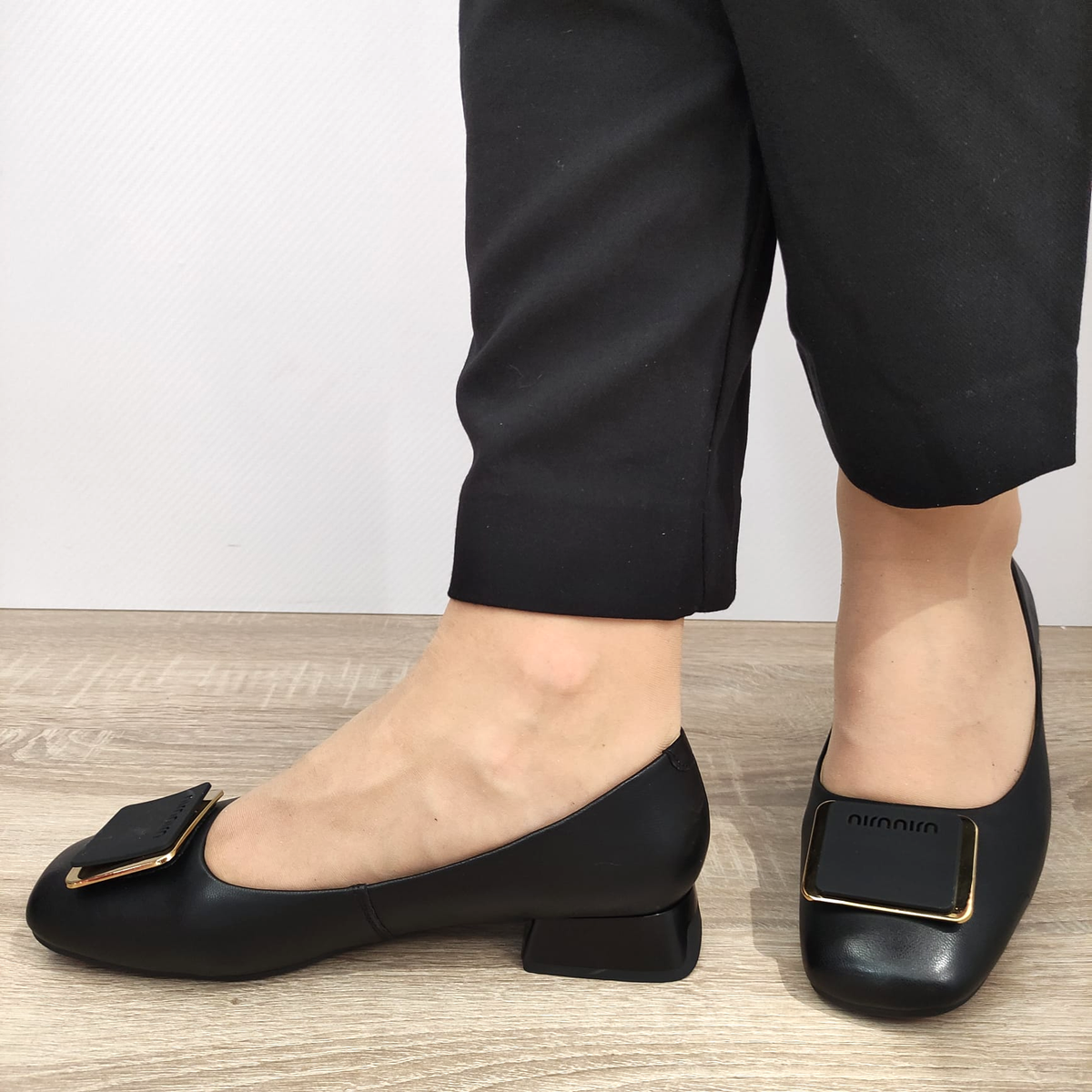 PANTOFI CASUAL DAMA FORMAZIONE 1236188 NEGRI - imagine 3