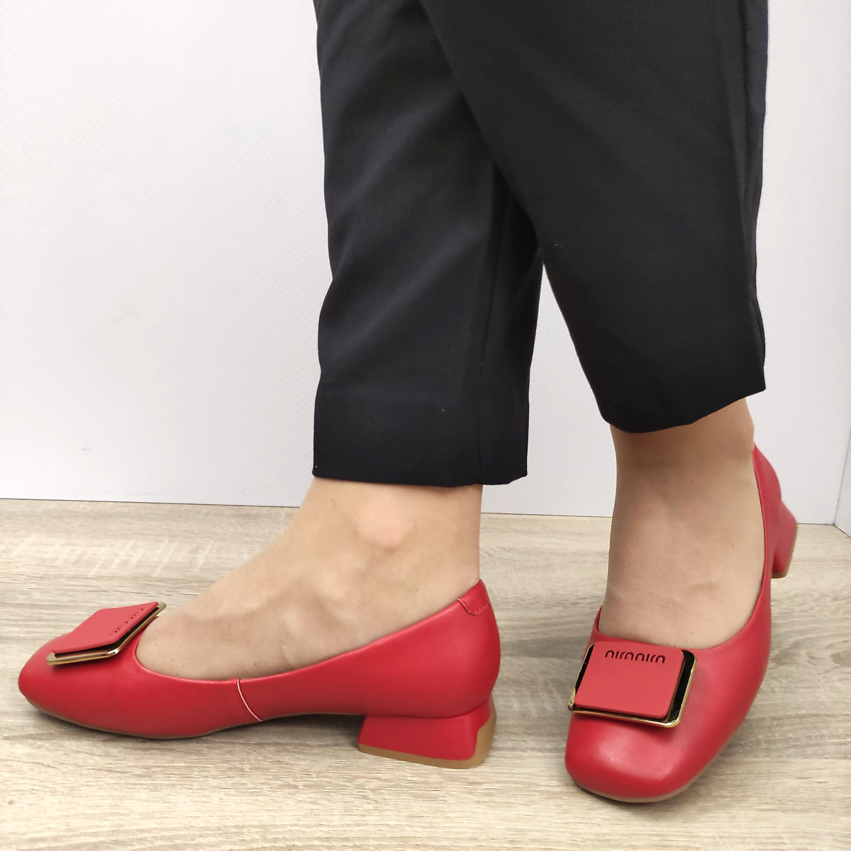 PANTOFI CASUAL DAMA FORMAZIONE 1236188 ROSII - imagine 2