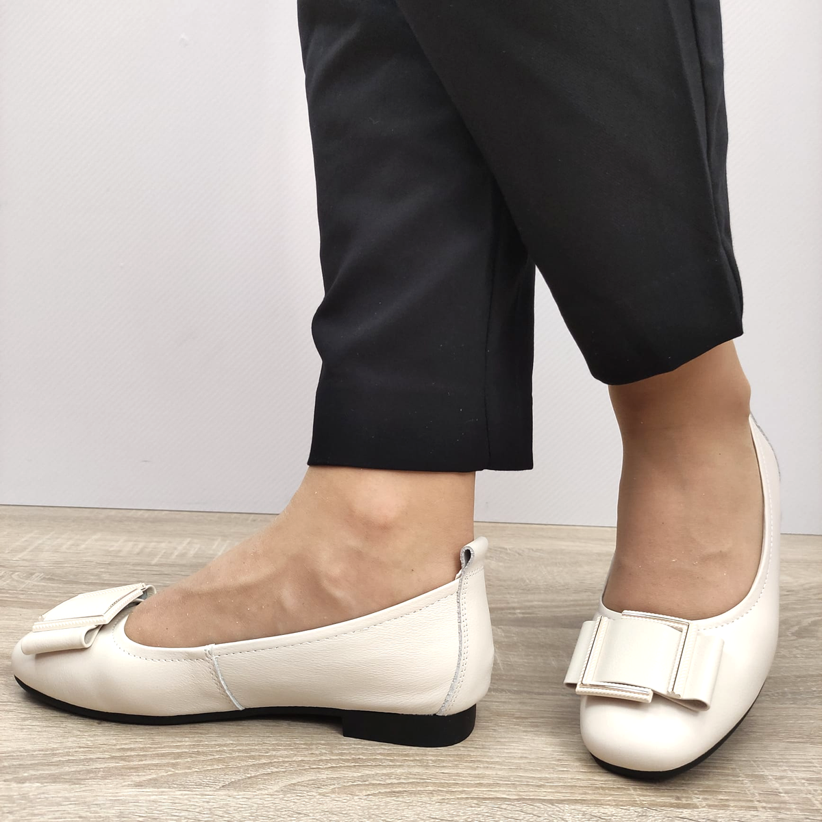 PANTOFI CASUAL DAMA FORMAZIONE 1856203 CREM - imagine 2