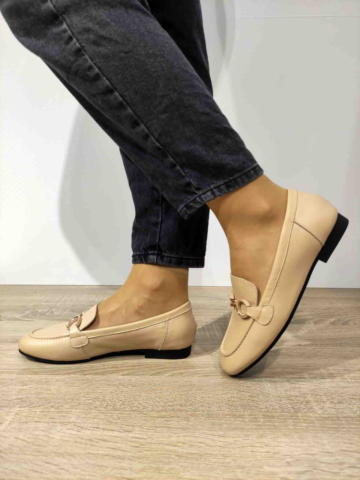 PANTOFI CASUAL DAMA FORMAZIONE 18603 APRICOT - imagine 2