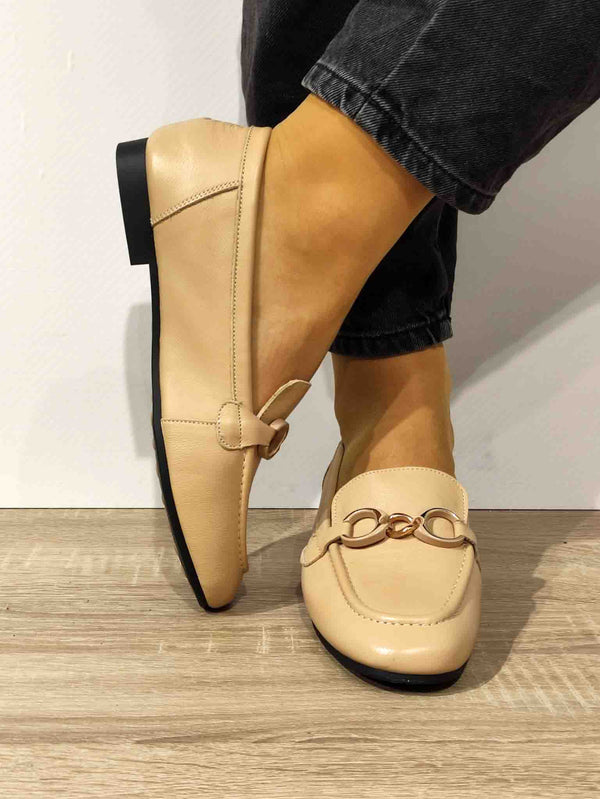 PANTOFI CASUAL DAMA FORMAZIONE 18603 APRICOT - imagine 3