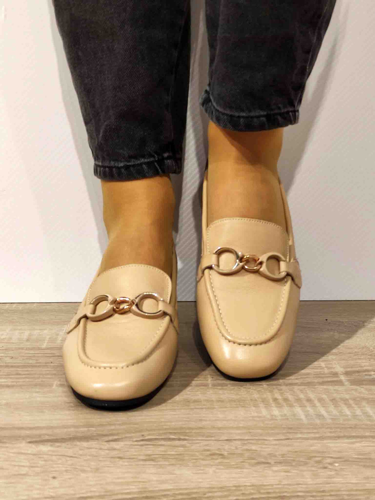 PANTOFI CASUAL DAMA FORMAZIONE 18603 APRICOT - imagine 5