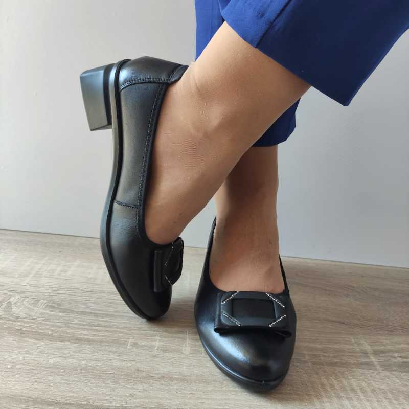PANTOFI CASUAL DAMA FORMAZIONE 19-12 NEGRI - imagine 4
