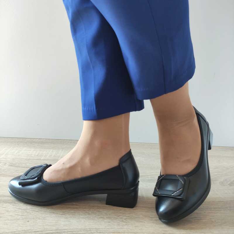 PANTOFI CASUAL DAMA FORMAZIONE 19-12 NEGRI - imagine 3