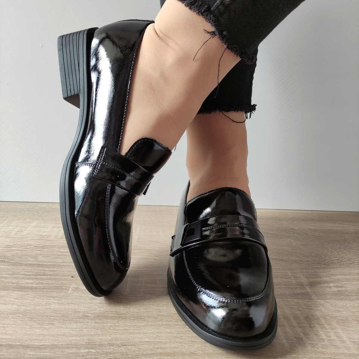 PANTOFI CASUAL DAMA FORMAZIONE 200415-71 NEGRI LAC - imagine 4