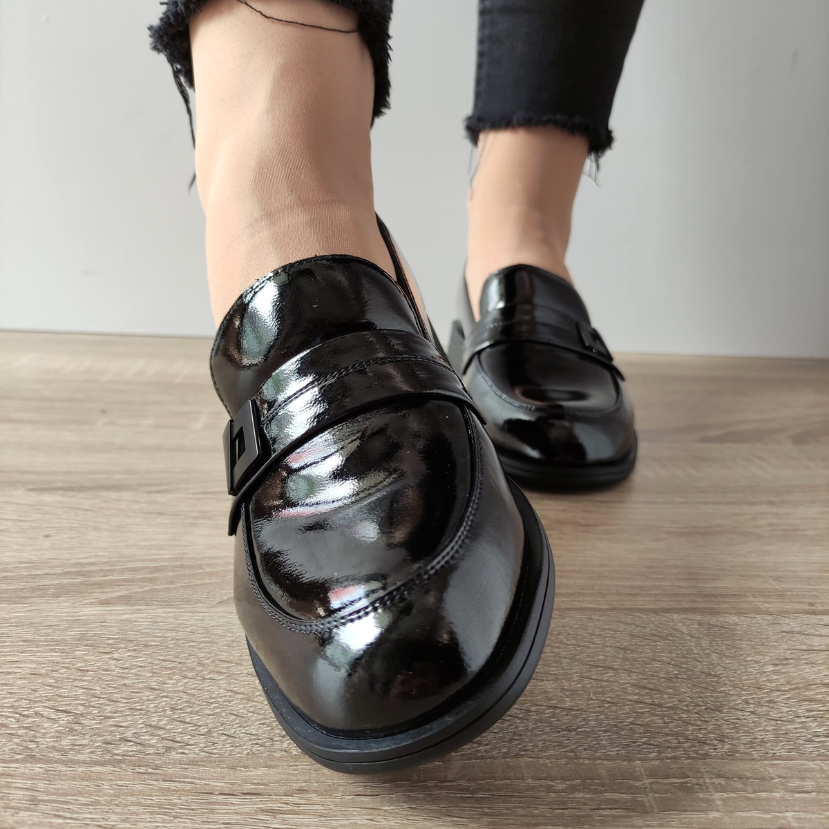 PANTOFI CASUAL DAMA FORMAZIONE 200415-71 NEGRI LAC - imagine 5