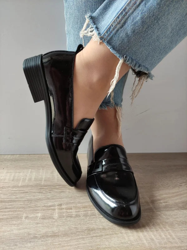 PANTOFI CASUAL DAMA FORMAZIONE 200415-71 NEGRI LAC - imagine 3