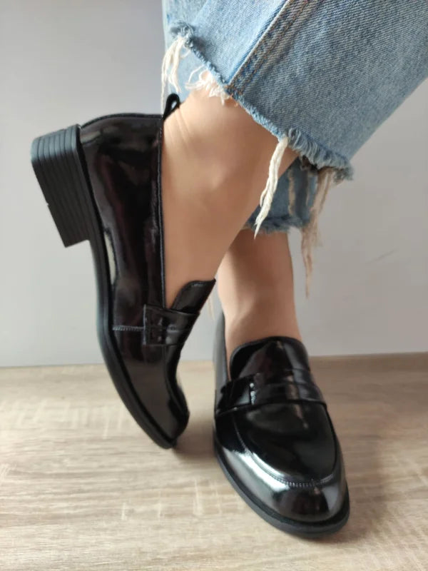 PANTOFI CASUAL DAMA FORMAZIONE 200415-71 NEGRI LAC - imagine 4