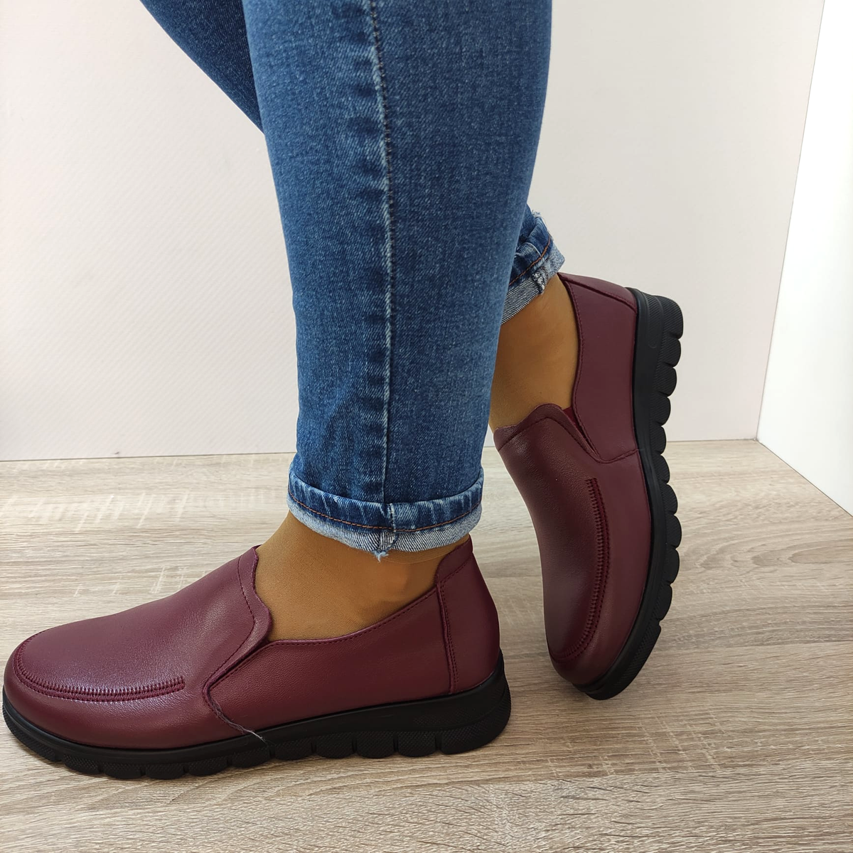 PANTOFI CASUAL DAMA FORMAZIONE 21073 NEGRI - imagine 7