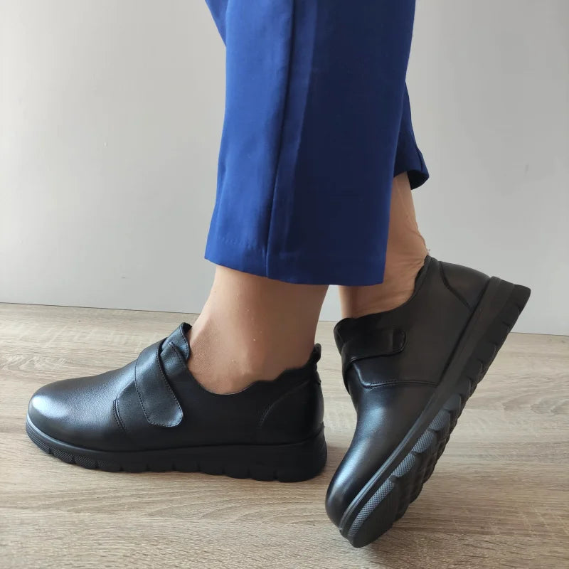 PANTOFI CASUAL DAMA FORMAZIONE 21074 NEGRI - imagine 2