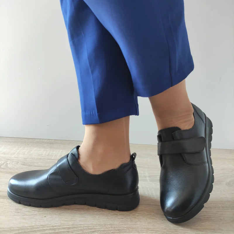 PANTOFI CASUAL DAMA FORMAZIONE 21074 NEGRI - imagine 4