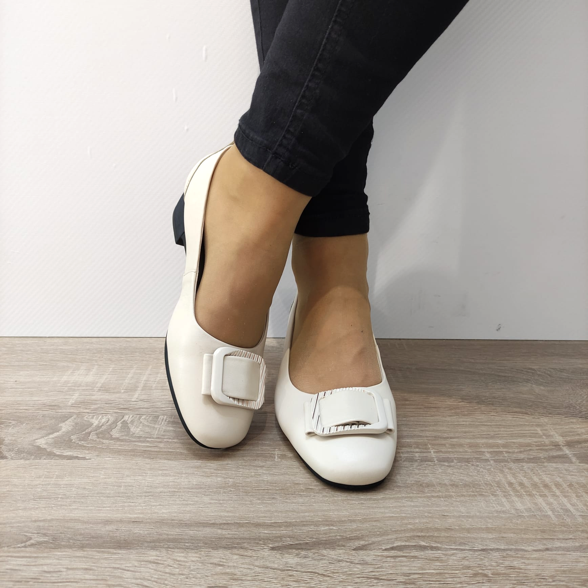 PANTOFI CASUAL DAMA FORMAZIONE 220712 CREM - imagine 3