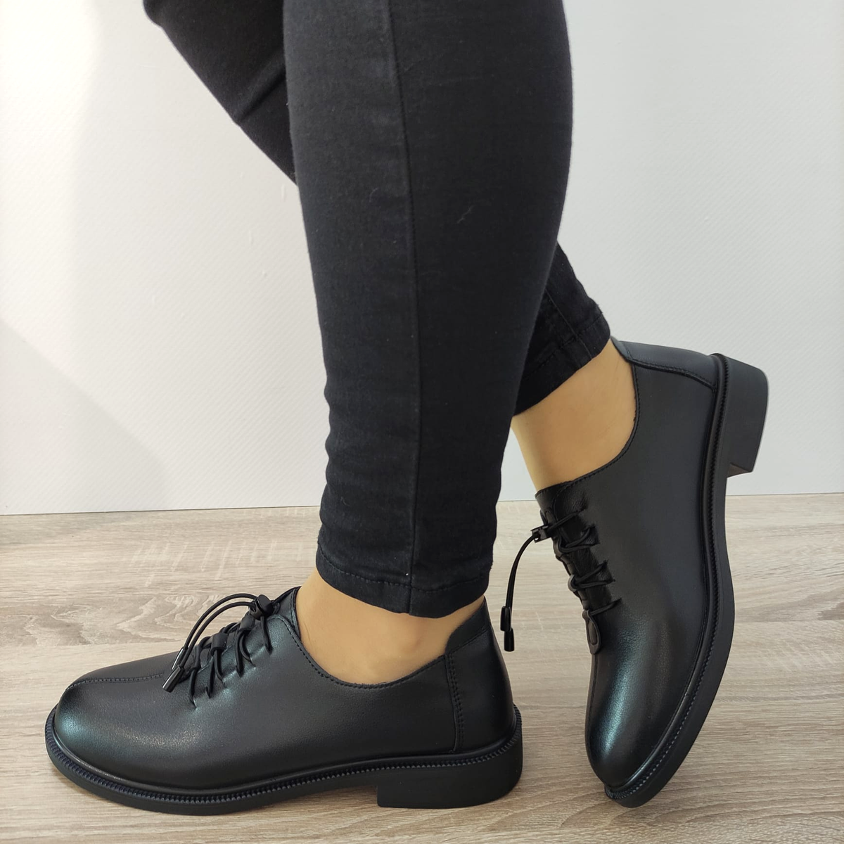 PANTOFI CASUAL DAMA FORMAZIONE 2226916 NEGRI - imagine 2