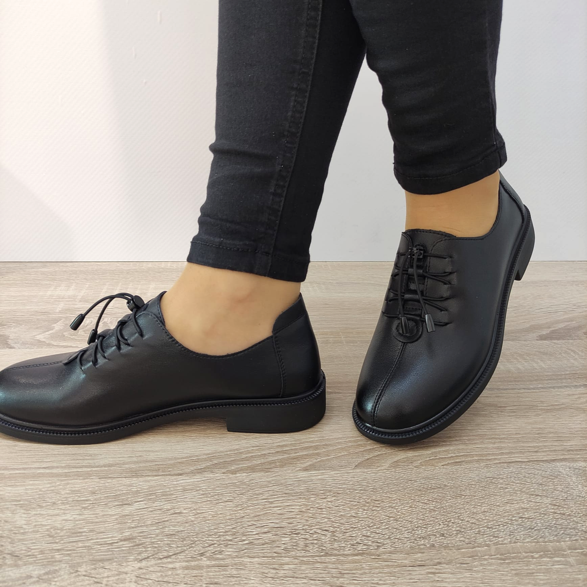 PANTOFI CASUAL DAMA FORMAZIONE 2226916 NEGRI - imagine 3