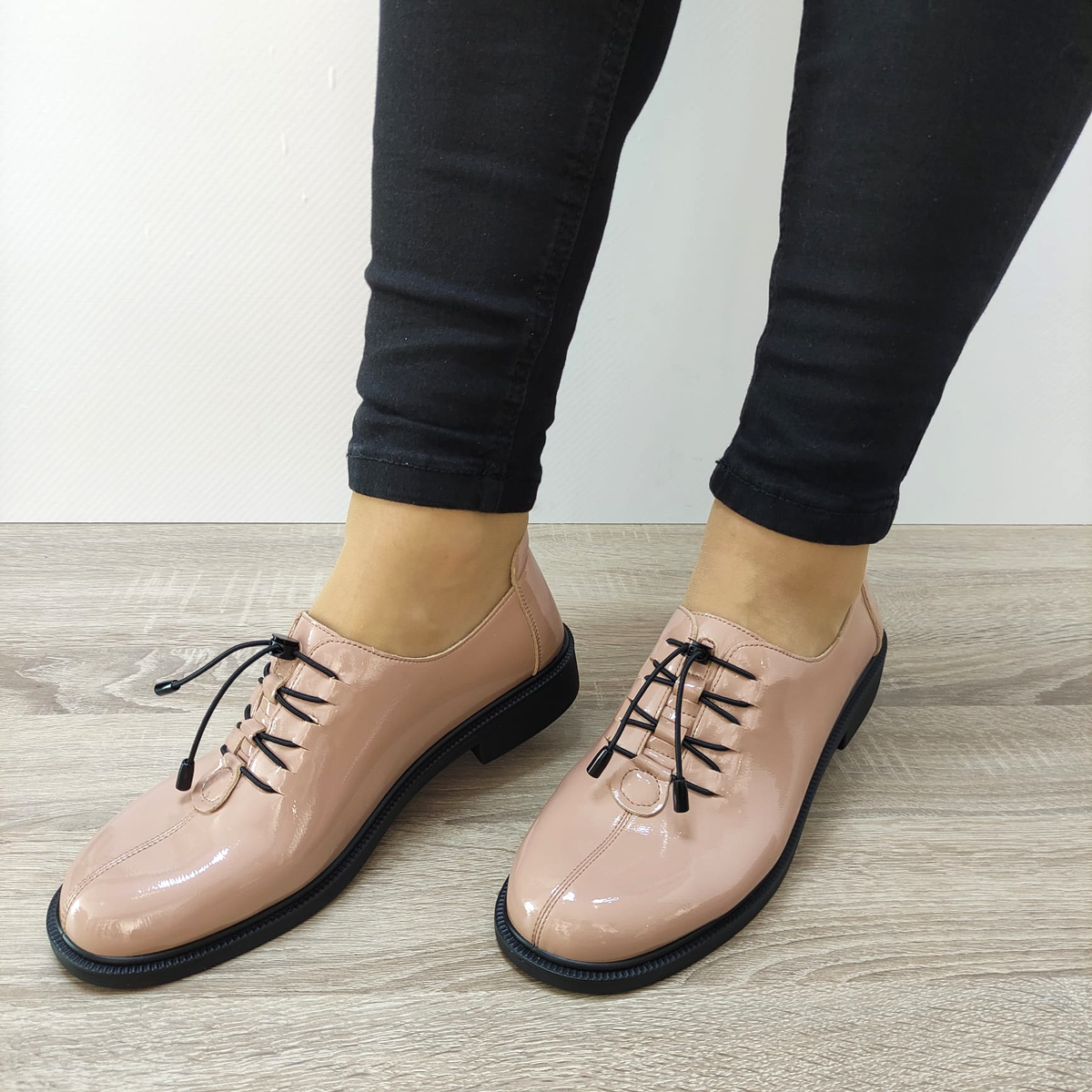 PANTOFI CASUAL DAMA FORMAZIONE 2226G16 NUDE - imagine 3
