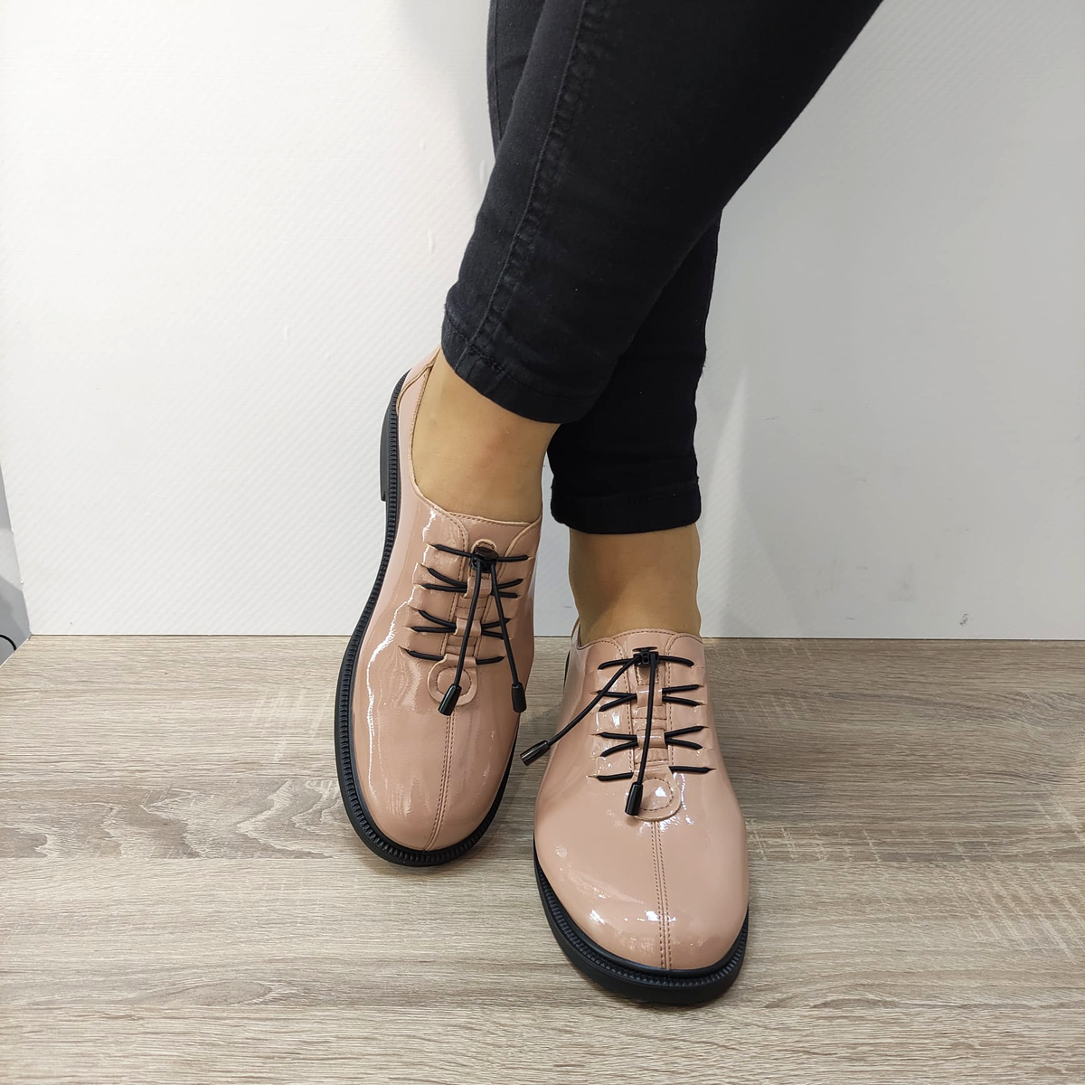 PANTOFI CASUAL DAMA FORMAZIONE 2226G16 NUDE - imagine 4