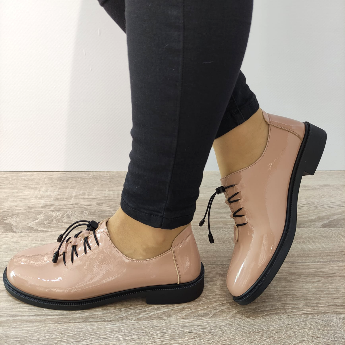 PANTOFI CASUAL DAMA FORMAZIONE 2226G16 NUDE - imagine 2