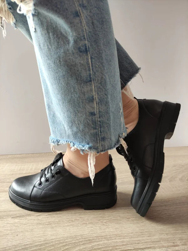 PANTOFI CASUAL DAMA FORMAZIONE 23726 NEGRI - imagine 4