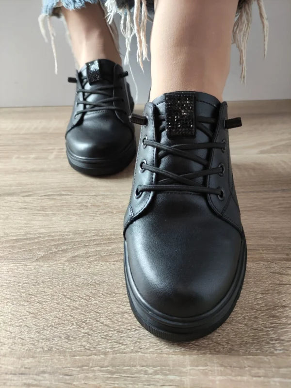 PANTOFI CASUAL DAMA FORMAZIONE 23726 NEGRI - imagine 5