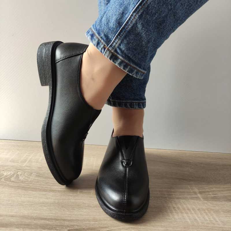 PANTOFI CASUAL DAMA FORMAZIONE 30021T NEGRI - imagine 4