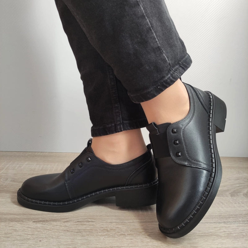 PANTOFI CASUAL DAMA FORMAZIONE 30906T NEGRI - imagine 2