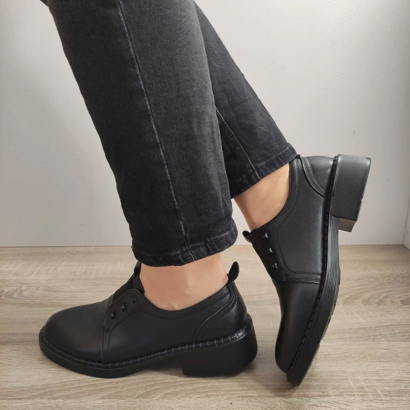 PANTOFI CASUAL DAMA FORMAZIONE 30906T NEGRI - imagine 3