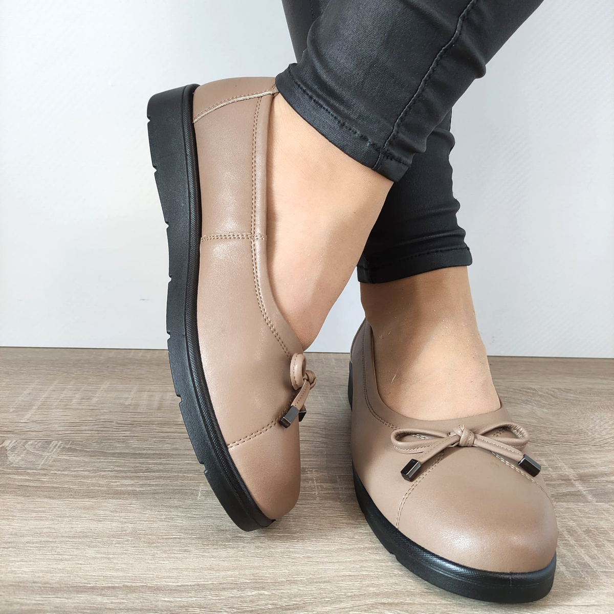 PANTOFI CASUAL DAMA FORMAZIONE 31038 APRICOT - imagine 4